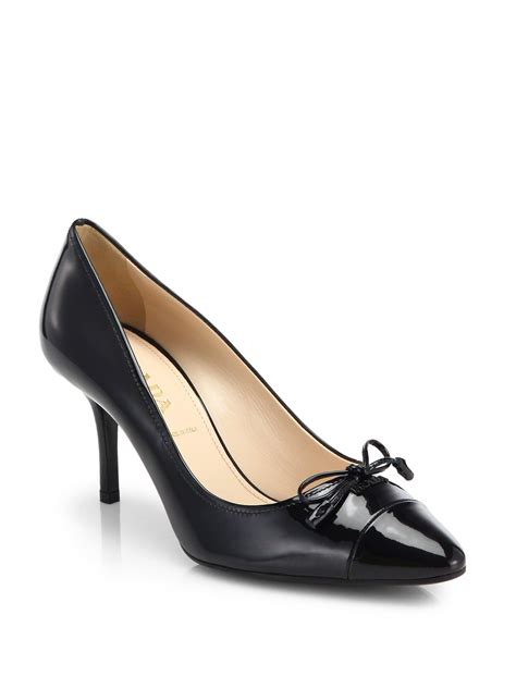 prada bow pumps